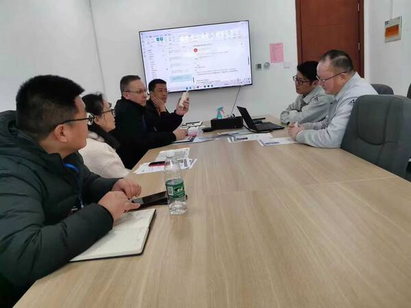 2023年2月22日德国MIB超声波流量计销售总监拜访中国